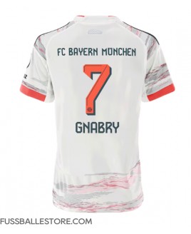 Günstige Bayern Munich Serge Gnabry #7 Auswärtstrikot Damen 2025-26 Kurzarm